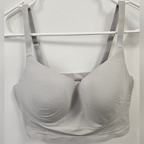 PINK Victoria's Secret Other - Victorias Secret Pink Wireless Lightly Lined Bra Gray XL